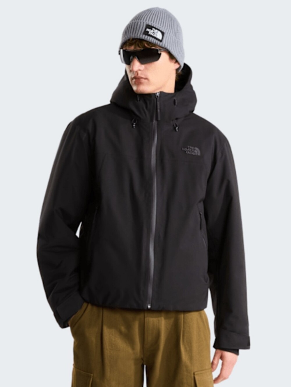 The North Face Dryvent Black Hooded Jacket